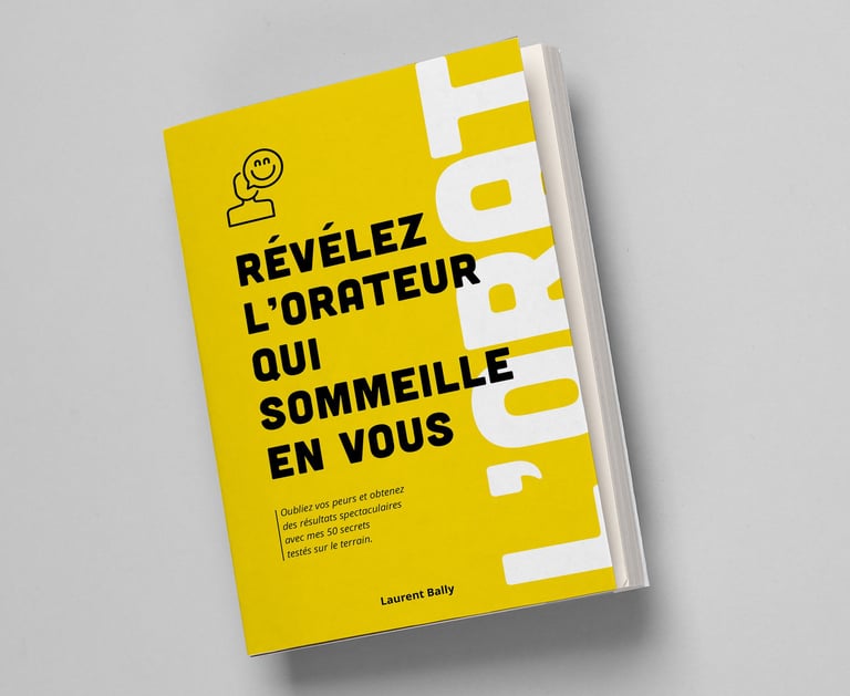 Couverture du livre "Révélez l'orateur qui sommeille en vous", pour devenir un orateur confiant