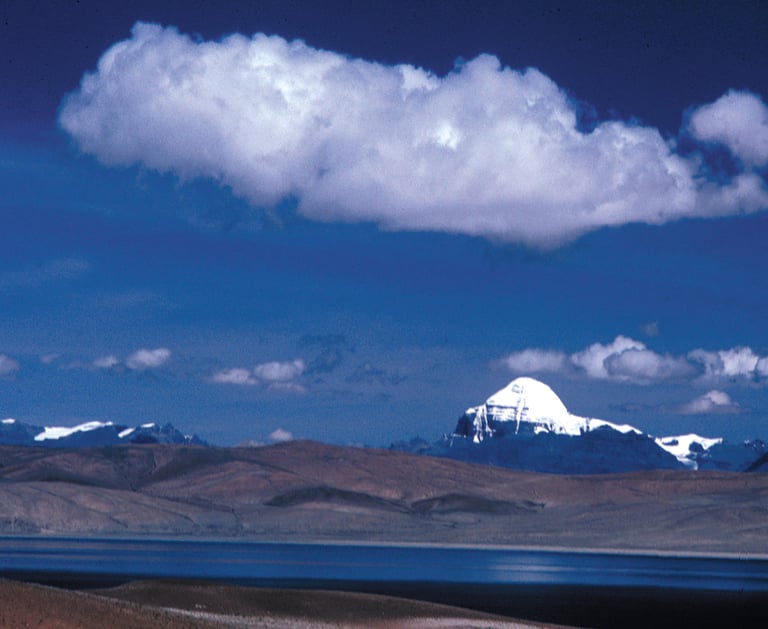 Il Monte Kailash e il Lago Mansarovar
