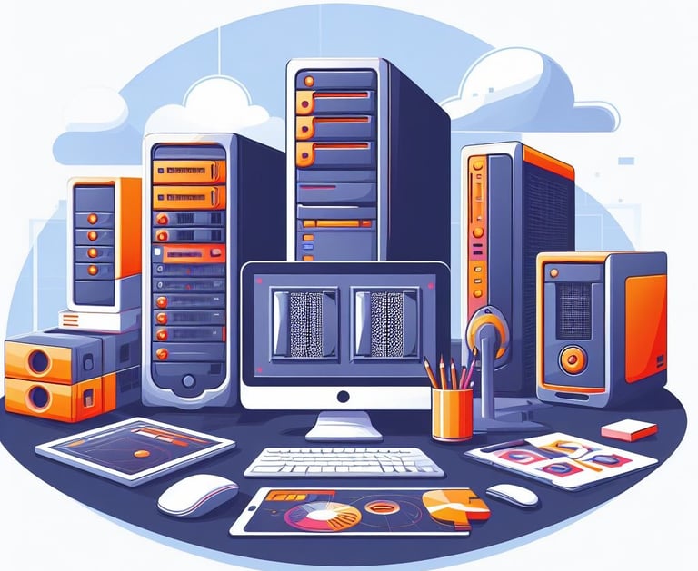 a desktop computer with a desktop computer and a desktop computer