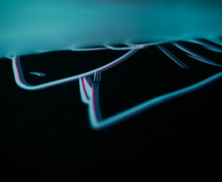 estampado de camiseta desde cerca