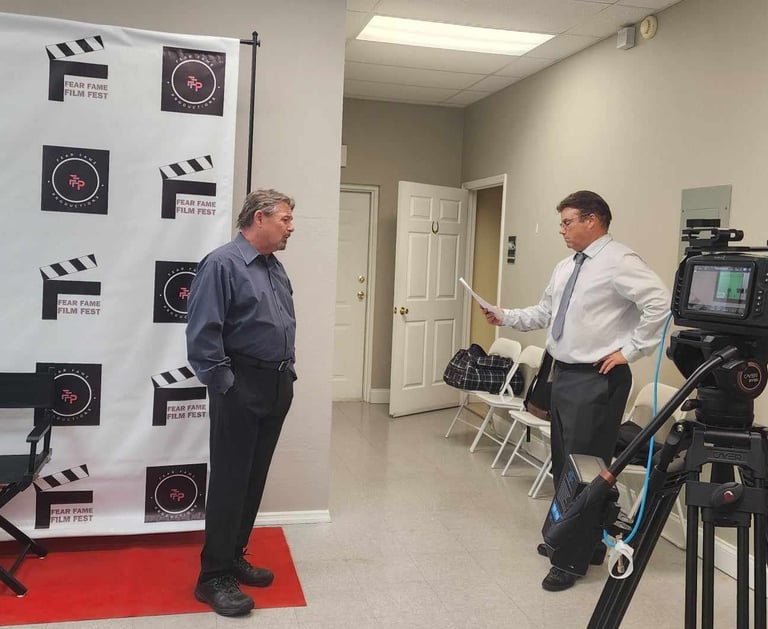 Fear Fame Arts Foundation participants engaging in a hands-on arts education workshop