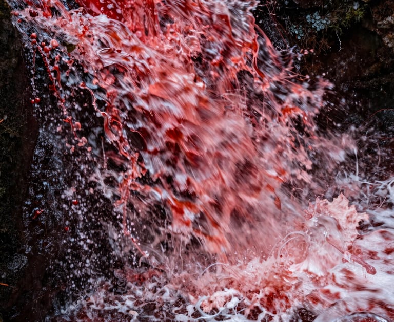 a man riding a skateboard down the side of a ramp