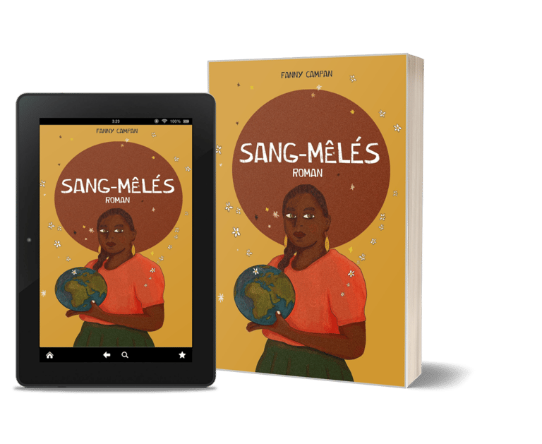 Mockup du roman "Sang-mêlés" de Fanny Campan - Littérature générale