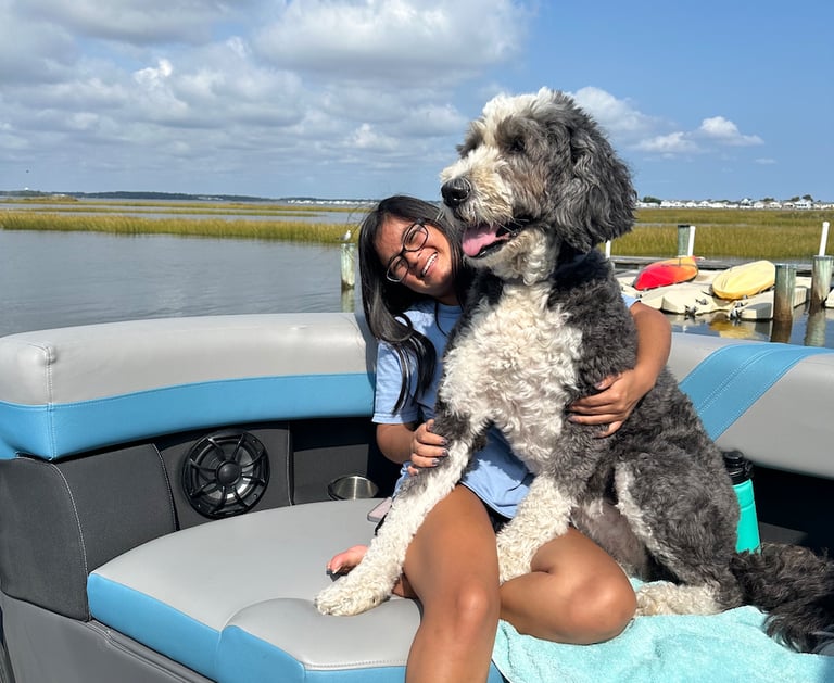 Sophie Denlinger, founder of The Trusted Paw pet sitting in Carlisle and Mechanicsburg.