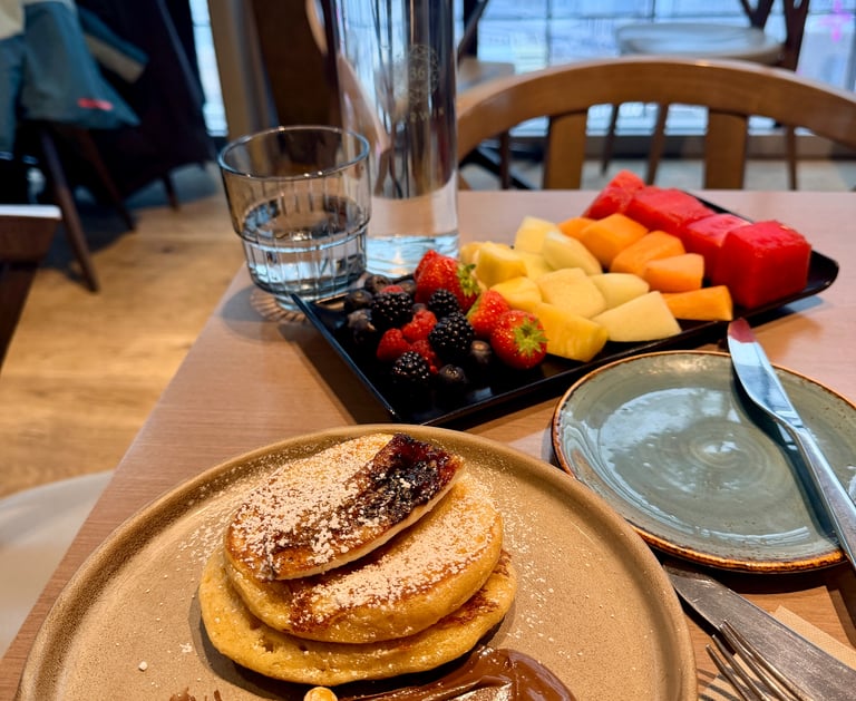 Brunch at the Darwin Brasserie in Sky Garden London, UK