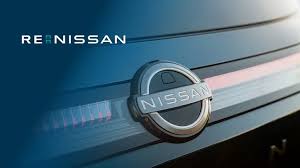 Nissan vehicle logo badge on car exterior