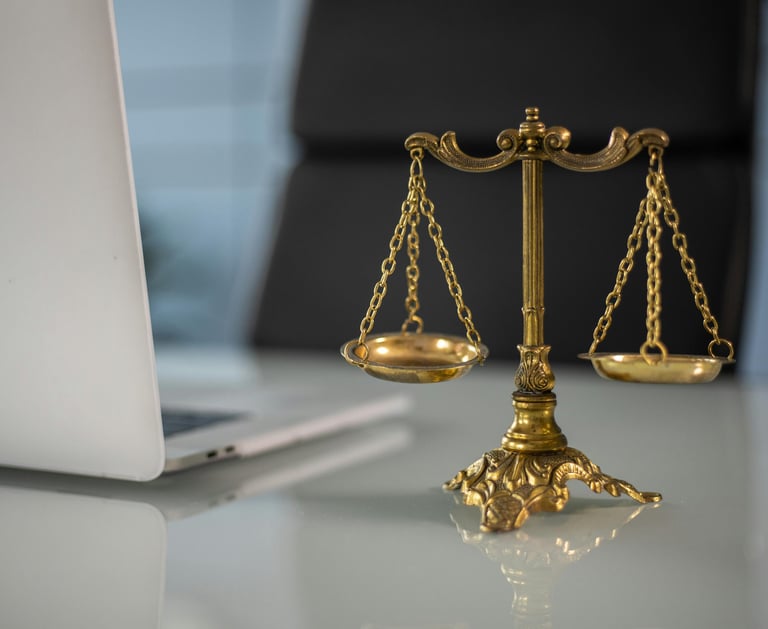 Weighing Scale Lawyer symbolism