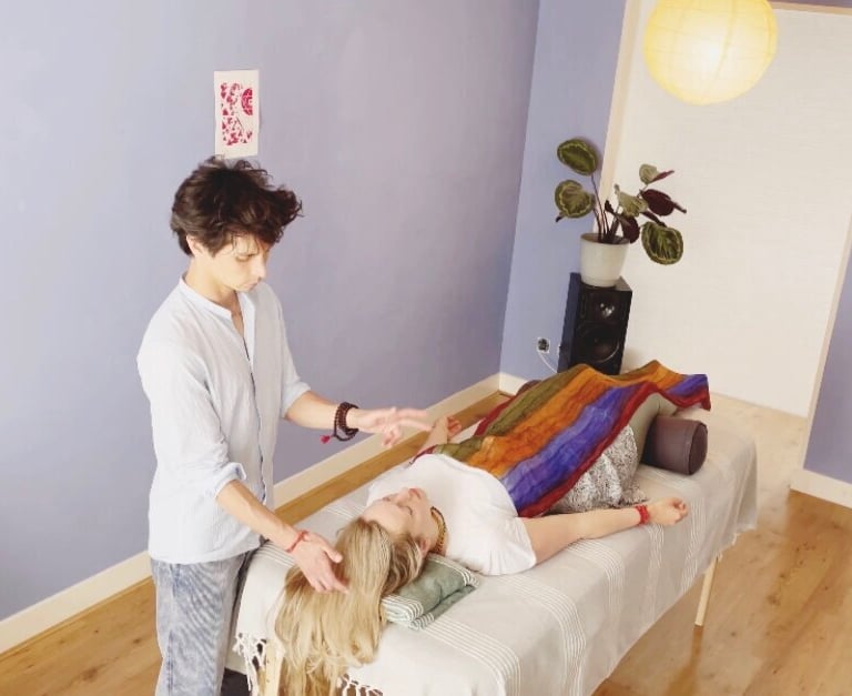 White Mudra Healing