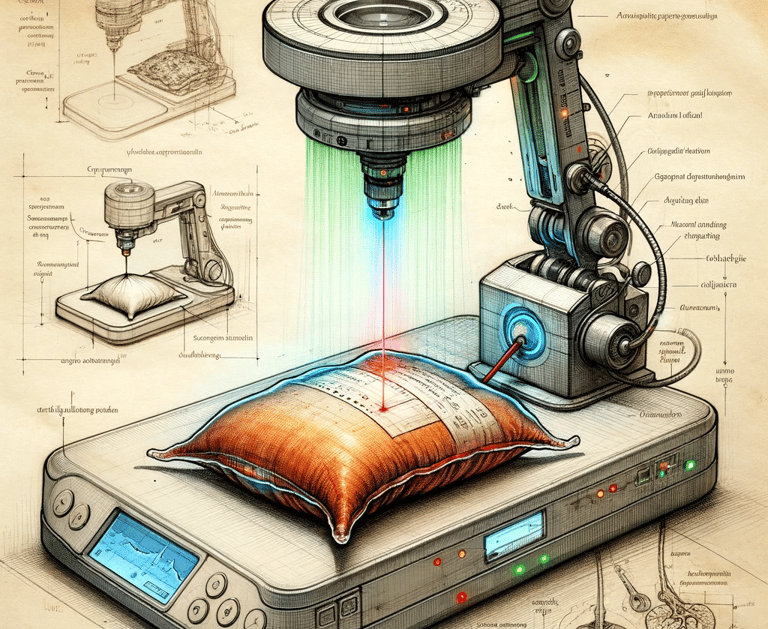 a computer screen with a drawing of a robot