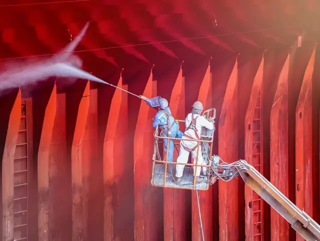 Hold Cleaning using Hydro-Jet
