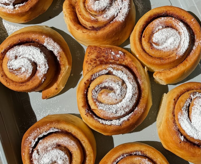 Hjemmelagde glutenfrie boller på kafé i Oslo