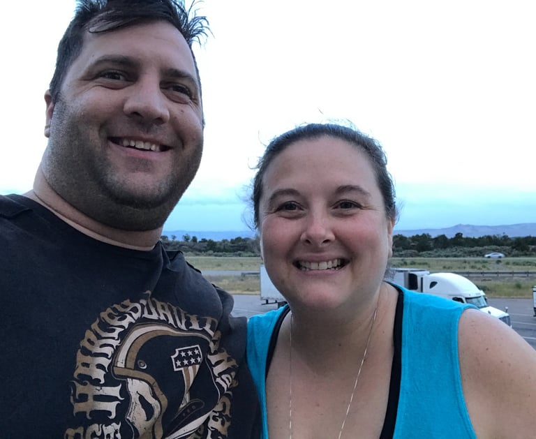 The Johnson's on a trip.