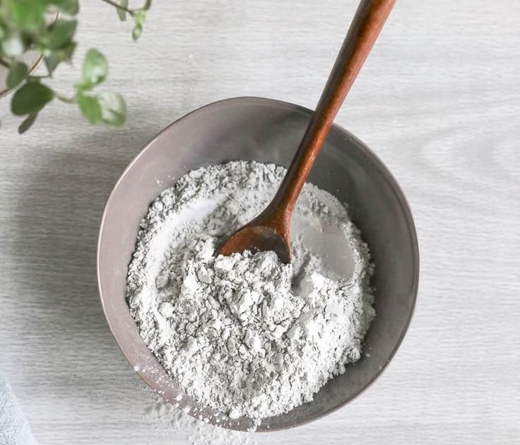 Balayage à l'argile