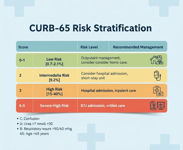 CURB-65 Risk Stratification