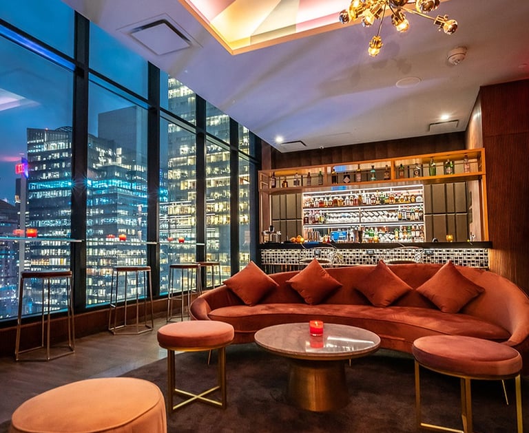 Dear Irving on Hudson – Elegant rooftop bar with city views.