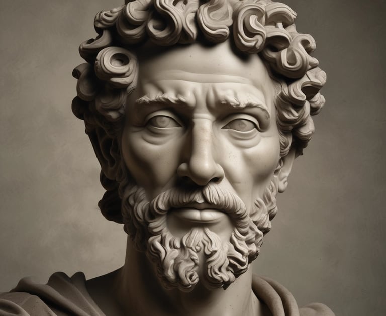 A serene person meditating outdoors at sunrise, embodying calm and clarity.