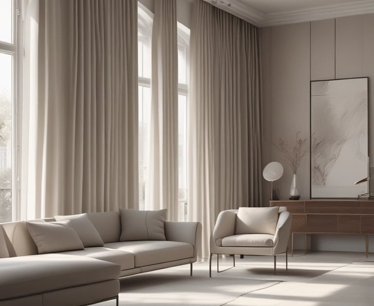 Minimalist architectural scene representing the story and foundation of the HORIX fashion brand