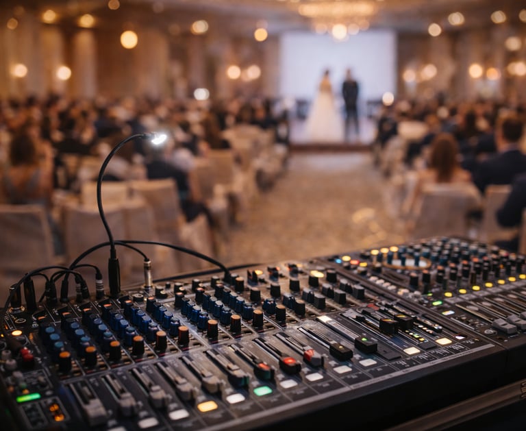 ceremonia civil de boda con sonido de Solmedia Eventos