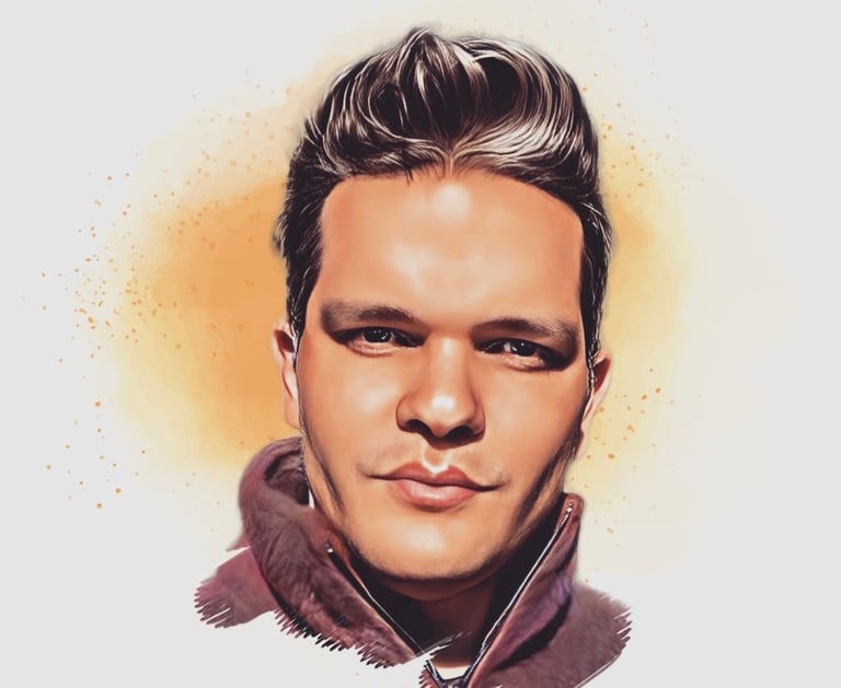 Kevin, of "UX by Kevin", with an uncharacteristically clean shave