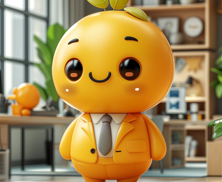 alt="Mascotte professionnelle pour entreprises et corporations - CCA Studio"