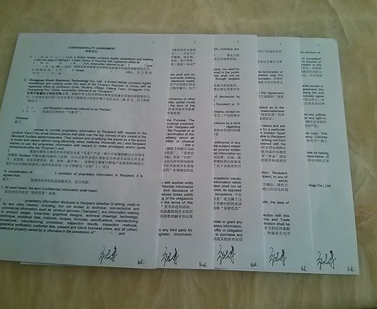 Chinese contracts instead of "guangxi"