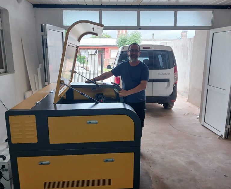 máquinas de corte y grabado laser