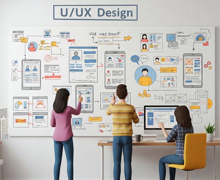 boy girl ui ux design