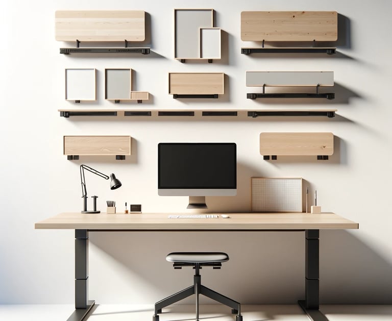 Escritorio elevable personalizable