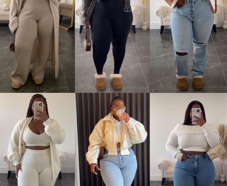 moda feminina plus size modelos usando tendencias de 2026 moda