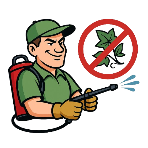 Logo likvidace břečťanu