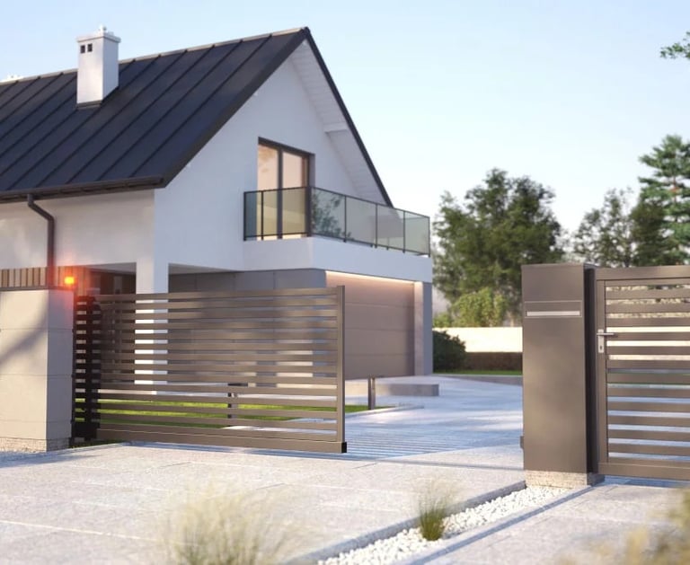 maison portail automatisé