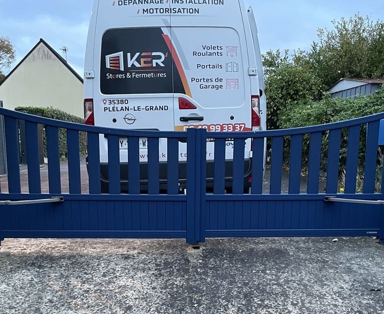 portail motorisé dea camion kerstores