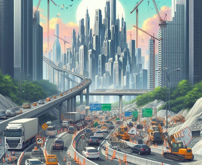 AI road constraction