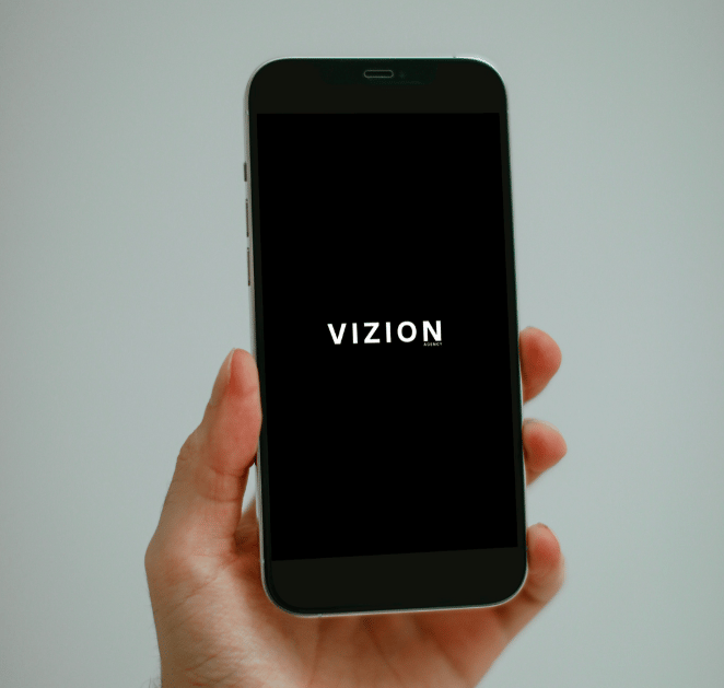 Smartphone Logo VIZION