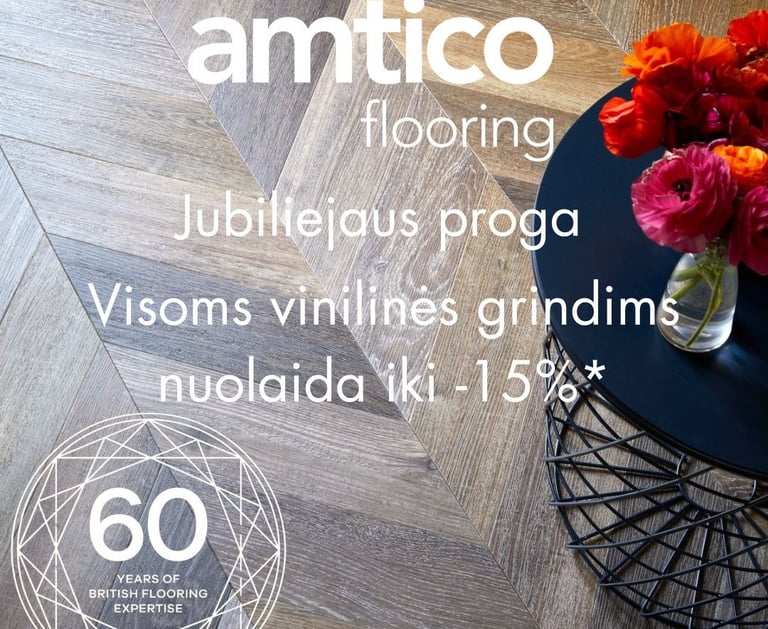 Nuolaida vinilinėms grindims