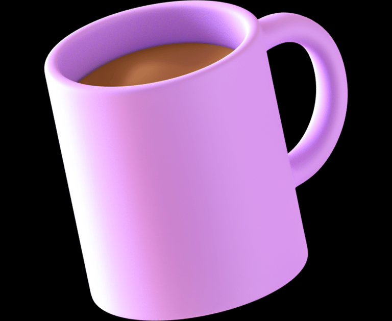 a cup of coffee in a mug of coffee