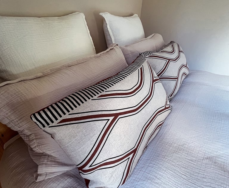 coussins moelleux gaze de coton