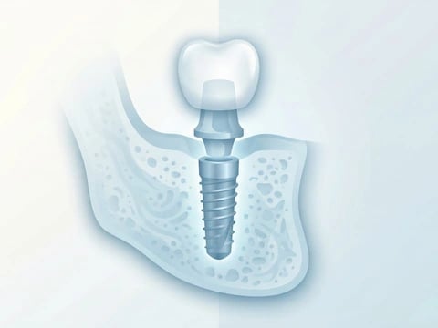 Impianto dentale su dente singolo