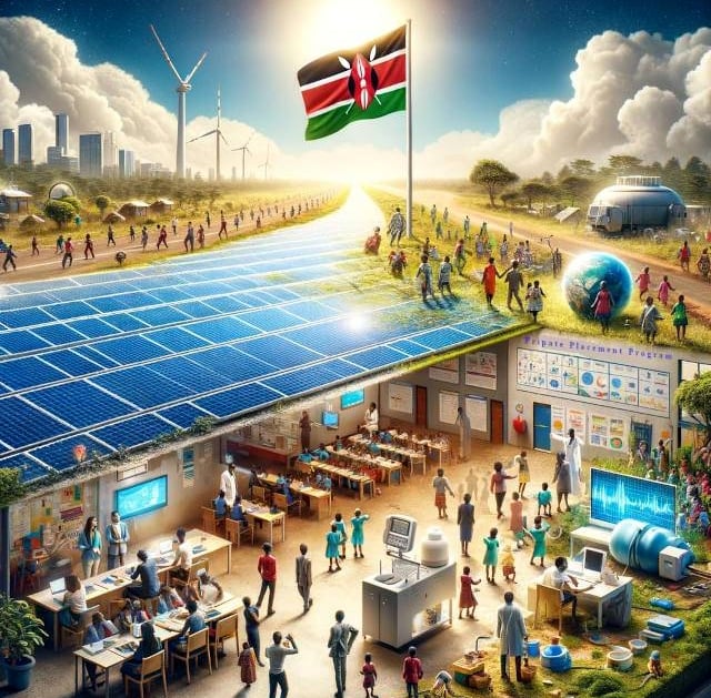 Kenya picture for energy, water, health and education