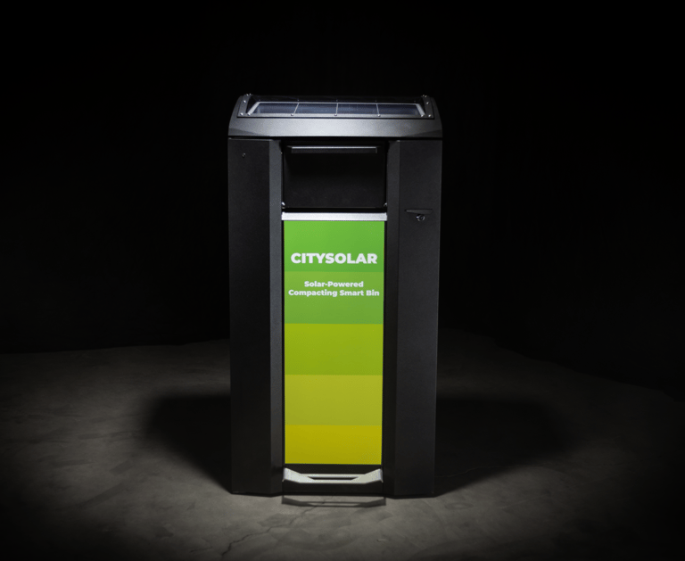 CitySolar išmanioji šiukšliadėžė