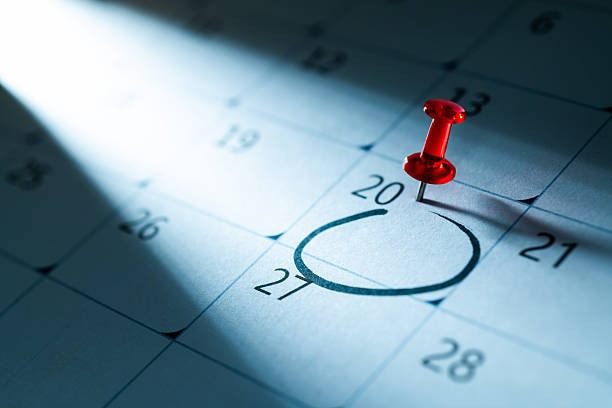 Auction Dates Calendar