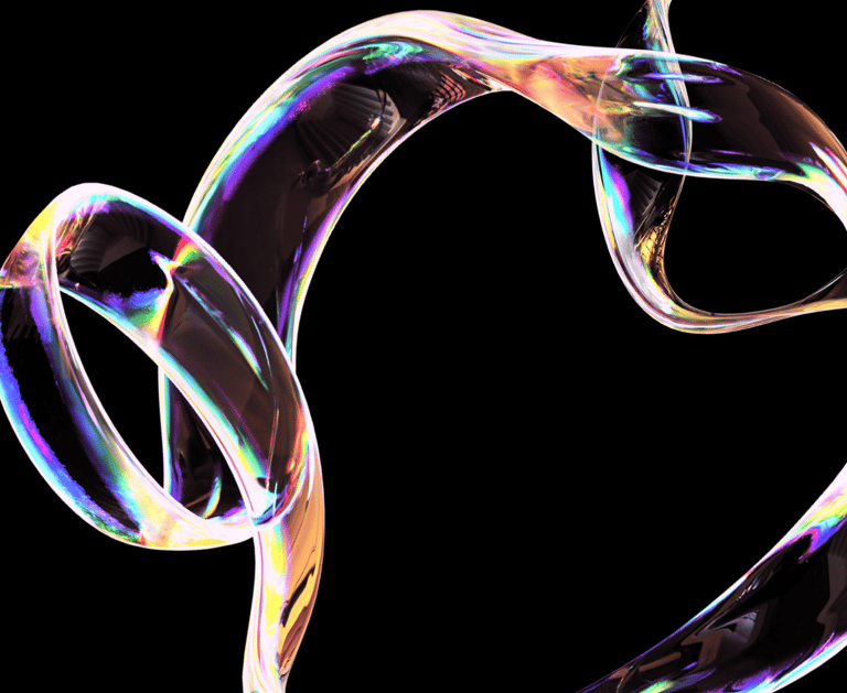 a model of a large, transparent glass object