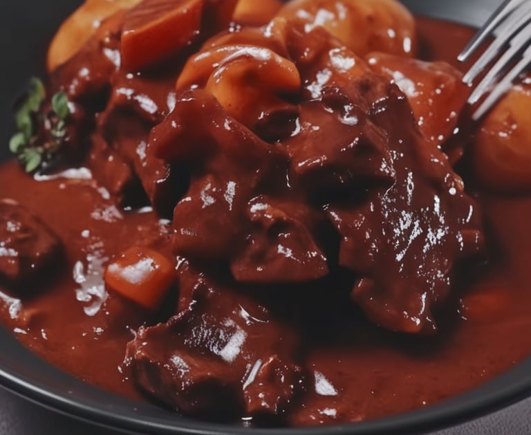 French beef bourguignon