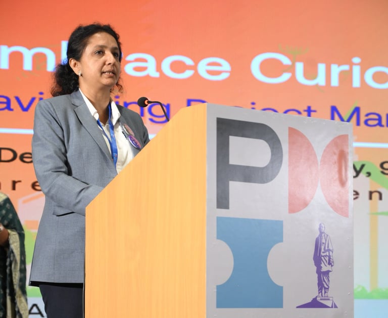 Co-Chair at PMI Gujarat Chapter 2025 Conference, ANANTAM 2025