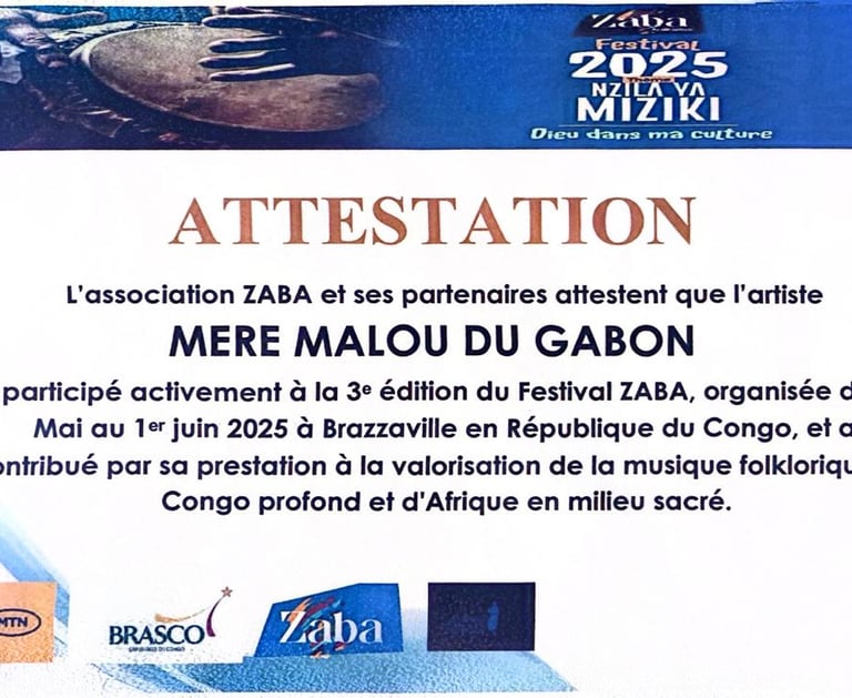 a sign that says, atteste a testation of a testimore