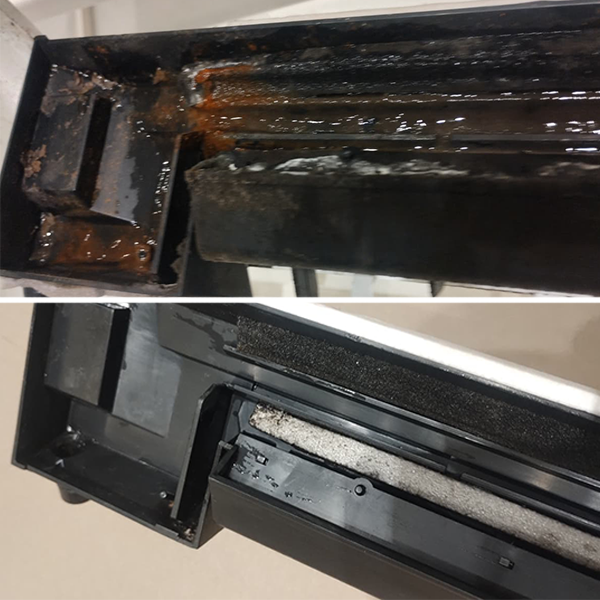 Limpeza e higienização de ar-condicionado removendo sujeira e fungos em Mogi Guaçu