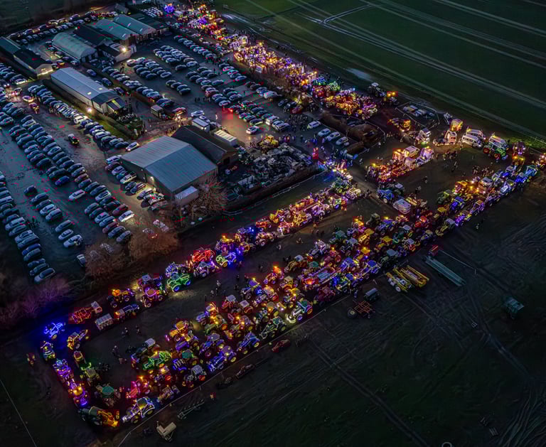 Suffolk Tractor Light Parade - Reason Marketing Marketing Consultant