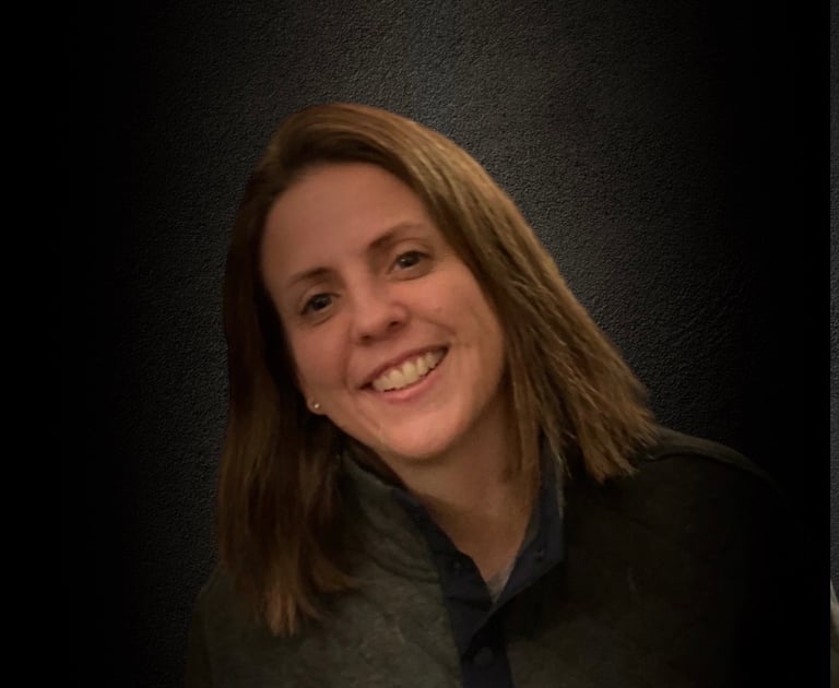 Amy McArdle in a black shirt