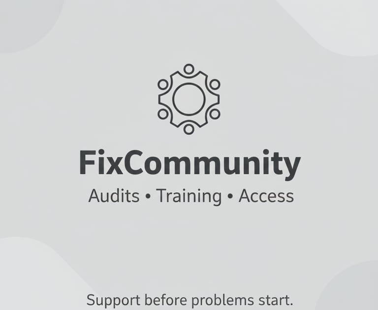 FixCommunity is your on-demand reputation resource.