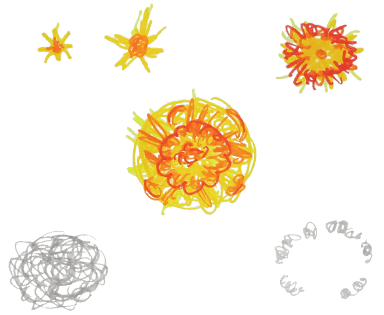 Sprites de la explosion de fuego de Jumpage